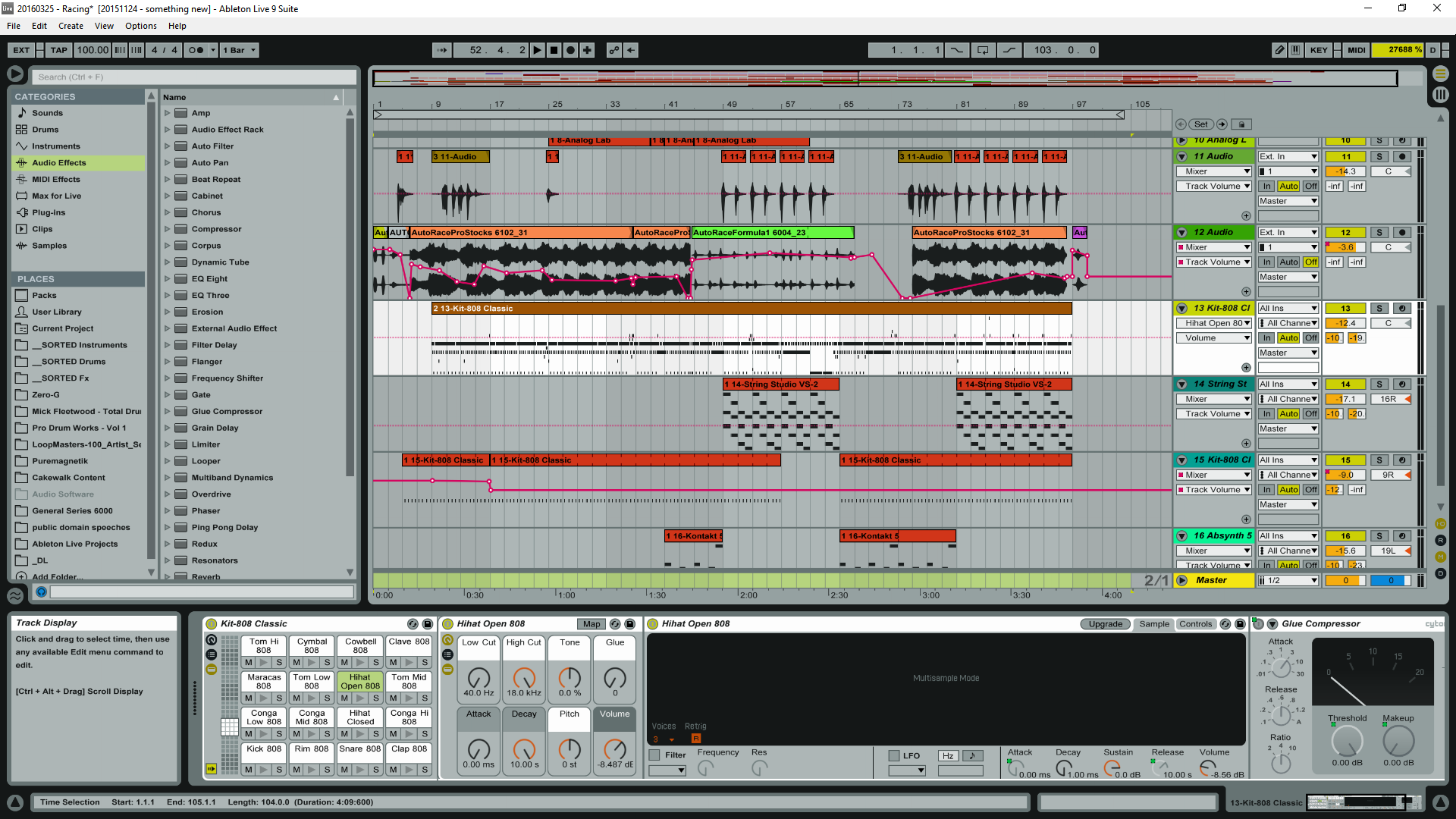 Ableton Live session